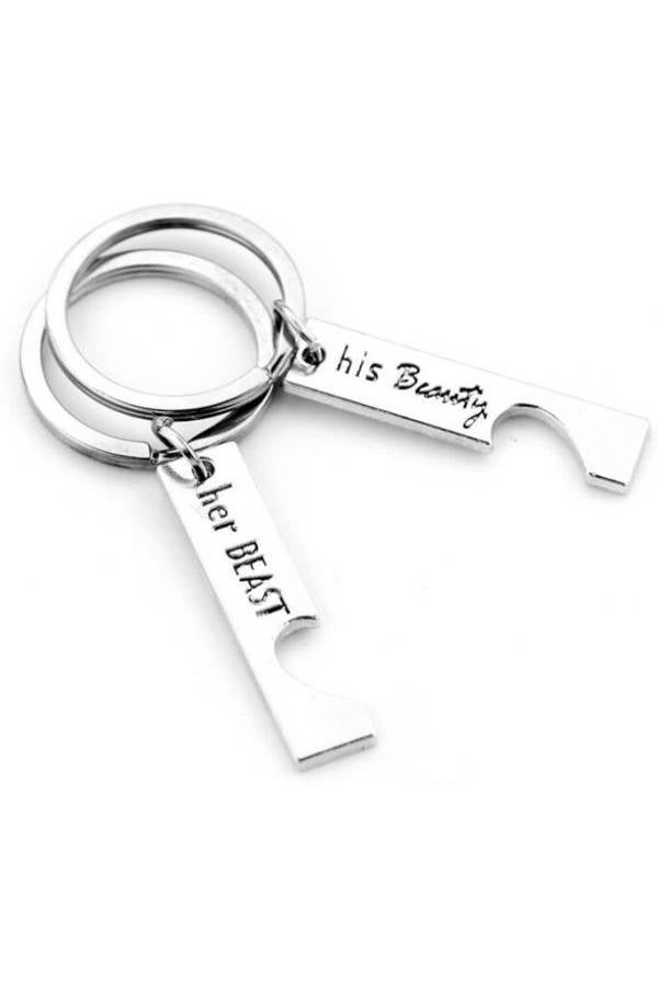 Couple Stamped Key Chain - Image 4