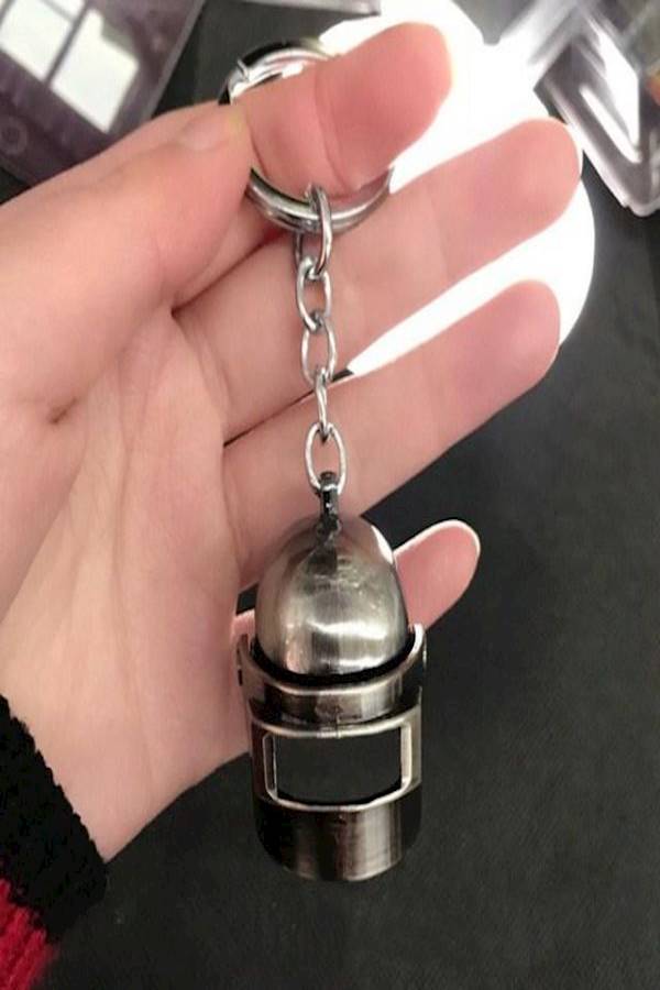 Pubg Game Helmet Key Chain - Image 2