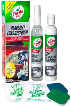 Turtle Wax Headlight Lens Restorer Kit 10.5oz