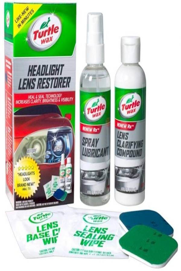 TURTLE Turtle Wax Headlight Lens Restorer Kit 10.5oz 