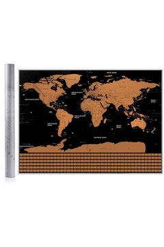 World Travel Scratch Off Map