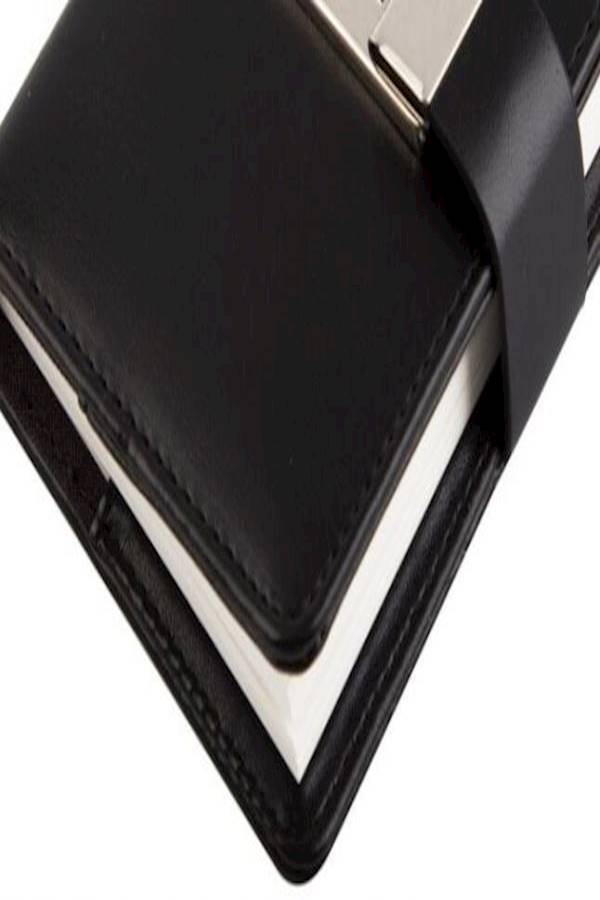 Generic - Lock Diary Notebook Black/Silver - Image 1