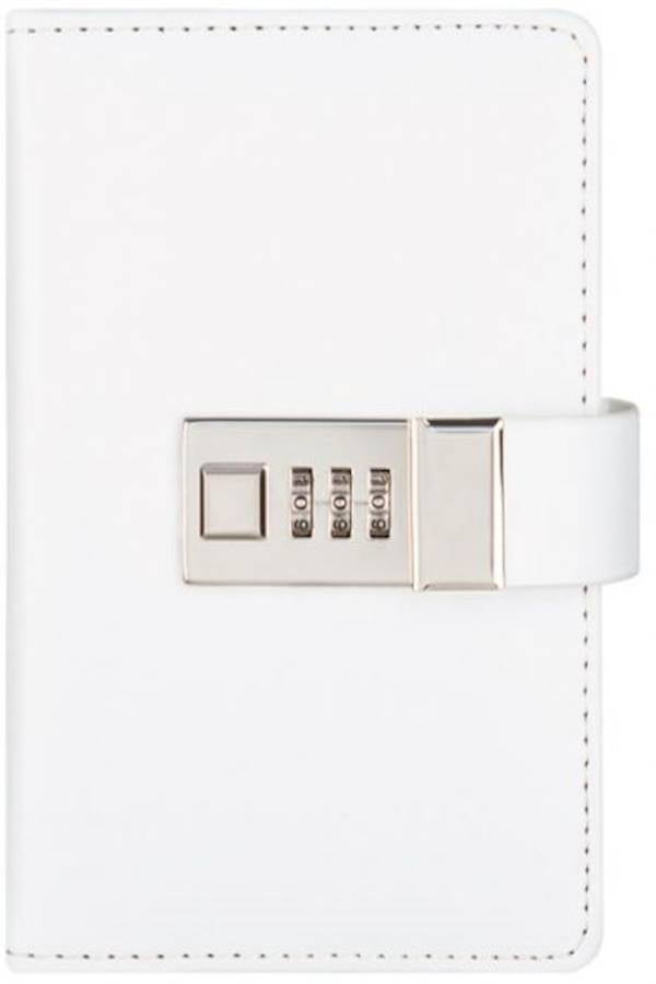 Combination Lock Student Diary Notebook A7 - Image 1