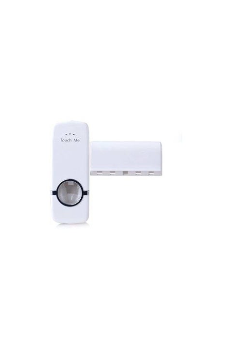 Automatic Toothpaste Dispenser With Toothbrush Holder Multicolour