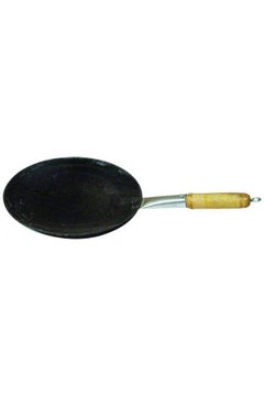 RAJ Iron Tawa With Handle, -Iht010 