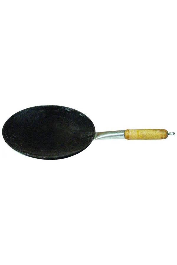 RAJ Iron Tawa With Handle, -Iht010 