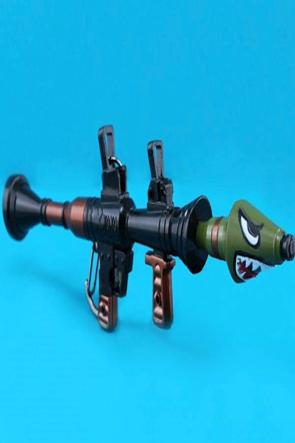 Rocket Launcher Model Keychain Black/Maroon/Green - Image 5