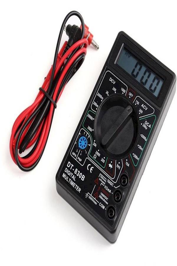 Professional Digital Multimeter Black 126x24x70mm - Image 3