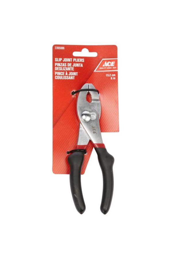 ACE Slip Joint Plier With Vinyl Grip Handle 15cm 