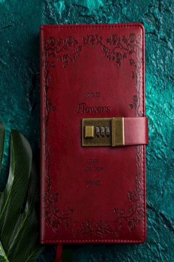 Lock Vintage Diary Student Notebook - Image 3