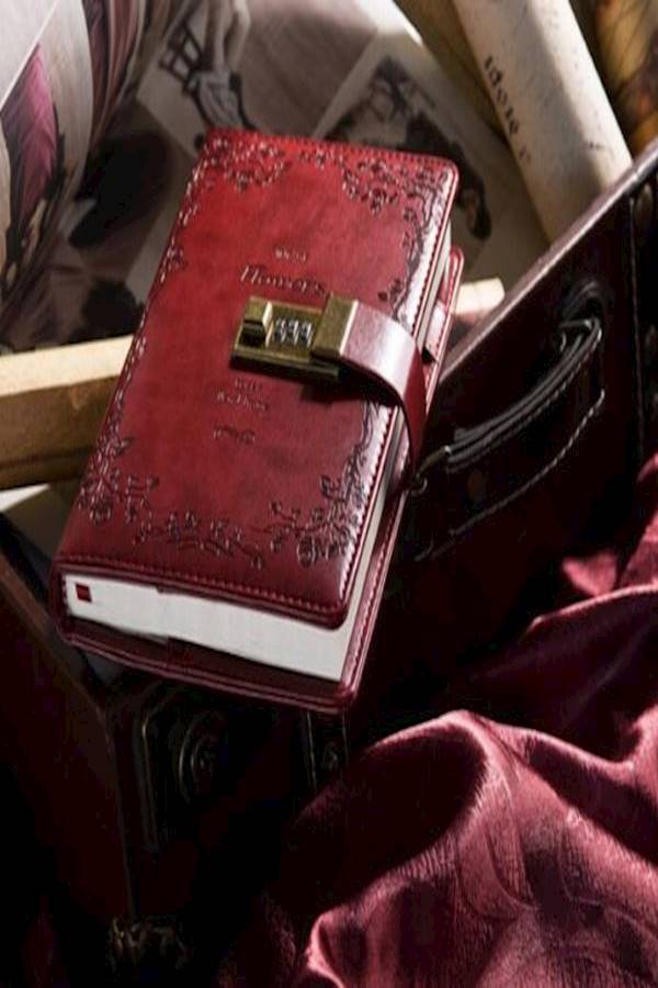 Lock Vintage Diary Student Notebook - Image 4