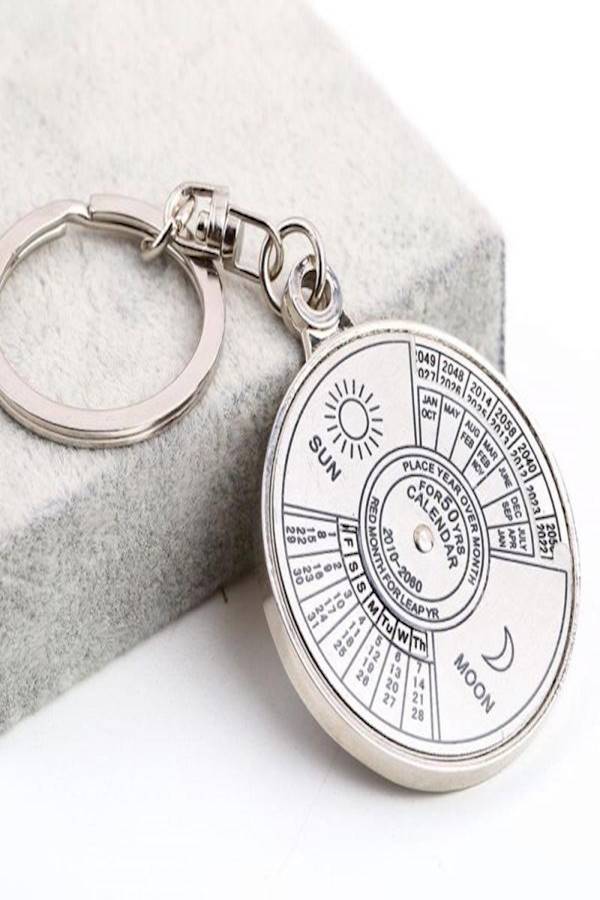 50 Years Calendar Key Chain - Image 2
