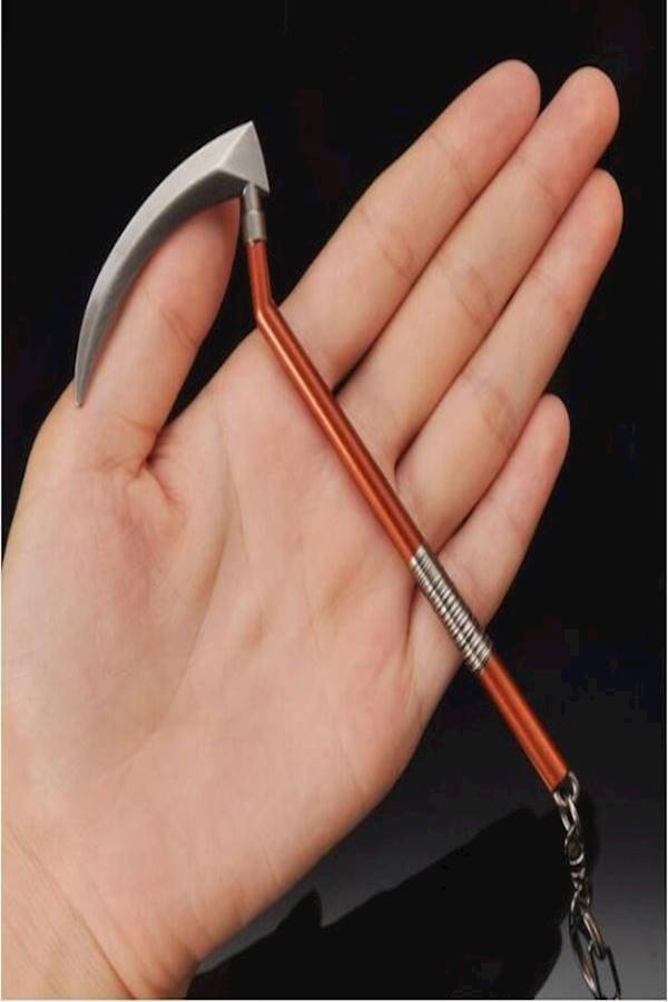 Reaper Scythe Keychain