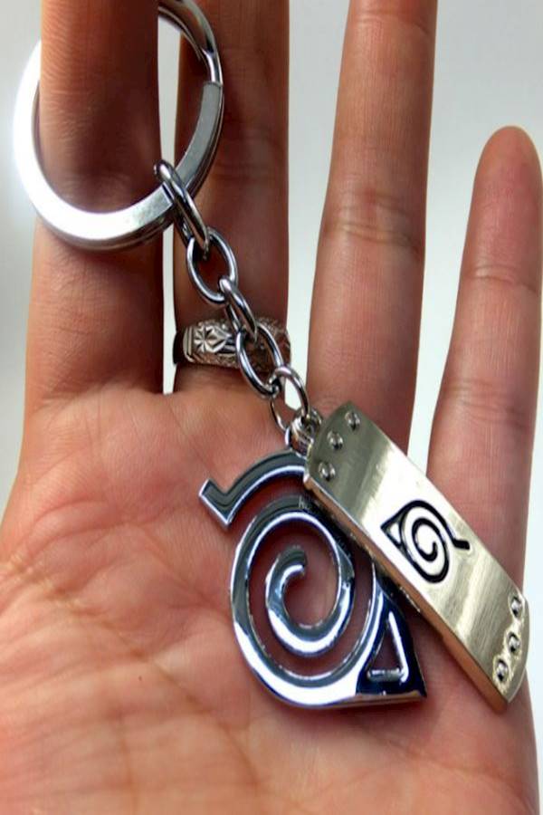 سلسلة مفاتيح بتصميم شعار أنتي ليف فيليج من مسلسل Naruto - Image 4