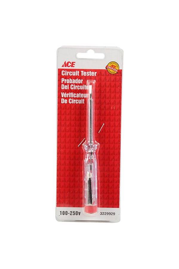 ACE Circuit Tester Clear/Black/Red 30inch 