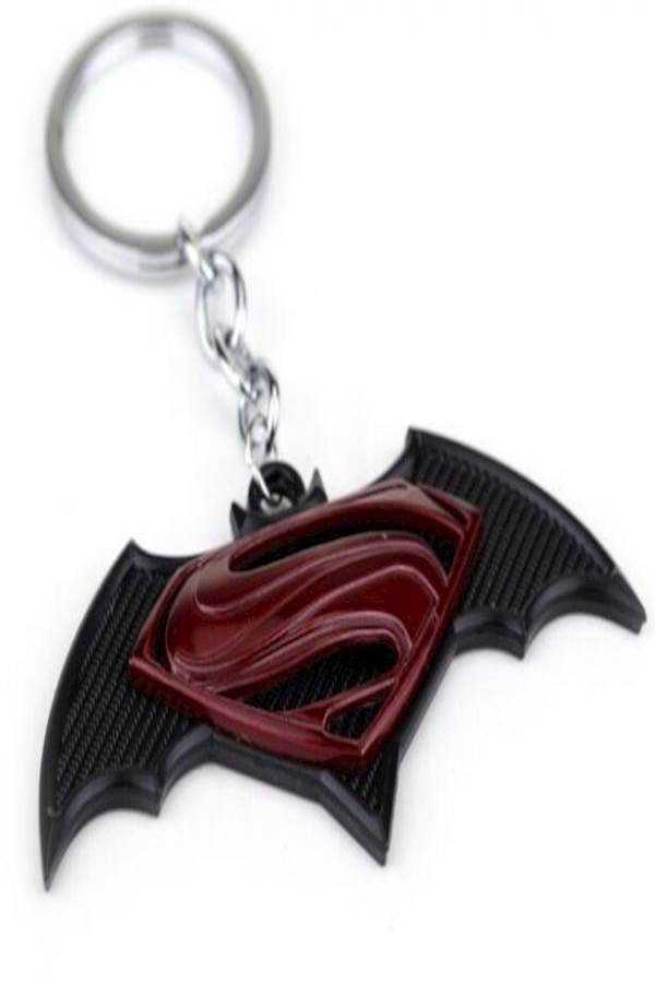 Generic - Superman Batman Bat Symbol Key Chain - Image 1