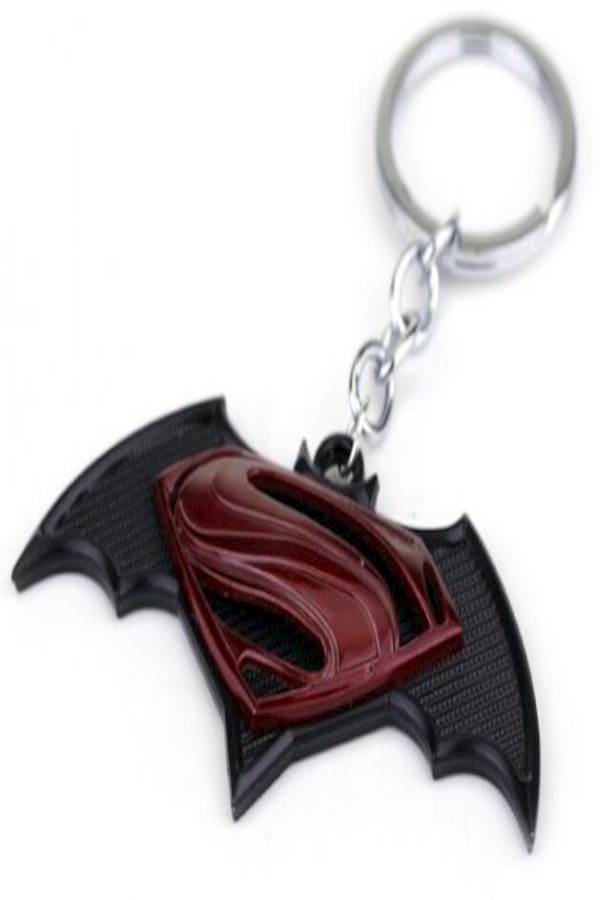 Generic - Superman Batman Bat Symbol Key Chain - Image 1
