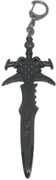 Generic - World Of Warcraft Lich King Arthas Frostmourne Sword Weapon Key Chain - Image 1