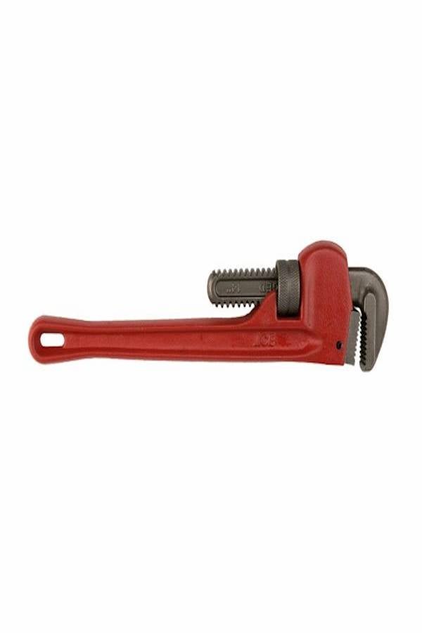 ACE Pipe Wrench Red/ Grey 14inch