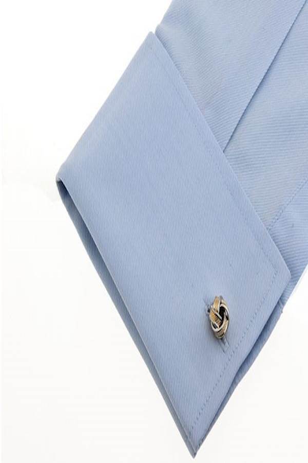 Generic - Copper Spiral Twisted Shape Cufflinks - Image 1