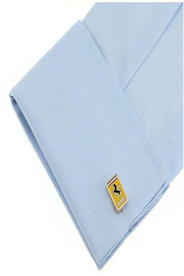 Generic - Gold Plated Ferrari Car Cufflinks - Image 1