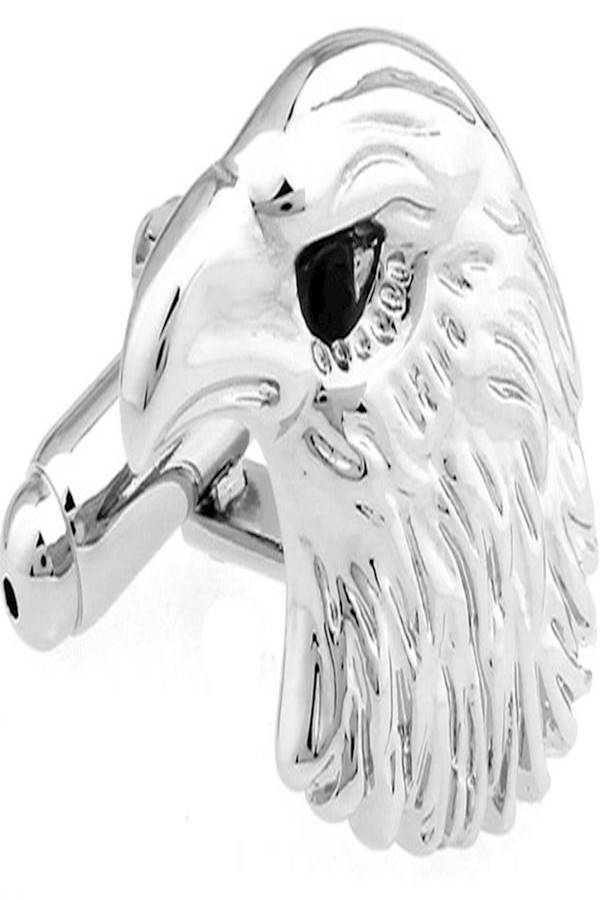 Generic - Copper Eagle Head Shape Cufflinks - Image 1