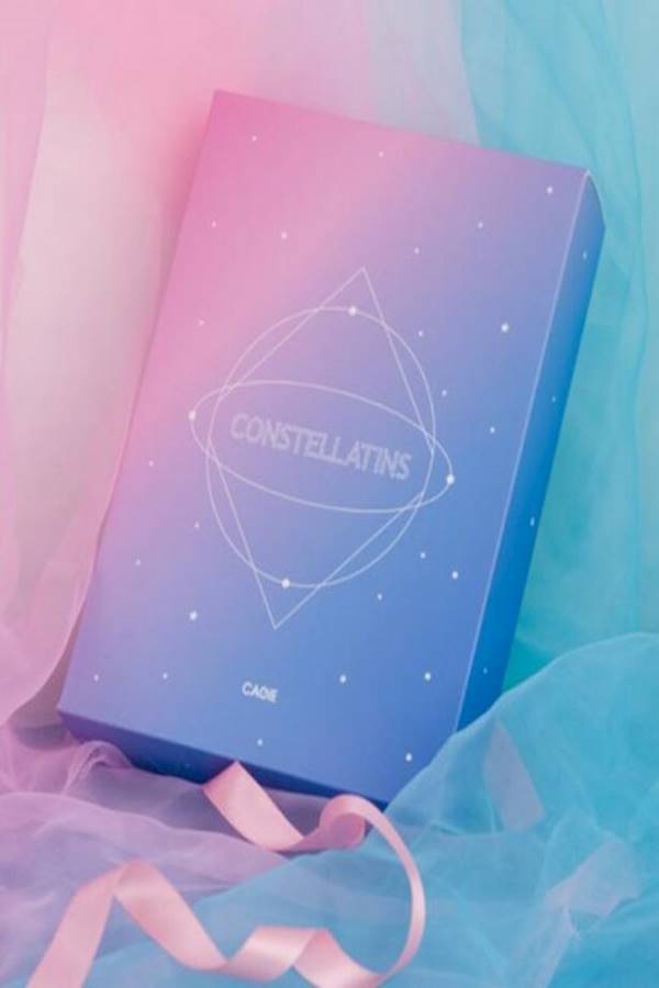 Generic Lock Diary Student 12 Constellations Starry Sky Diary Notebook B6  - Image 3