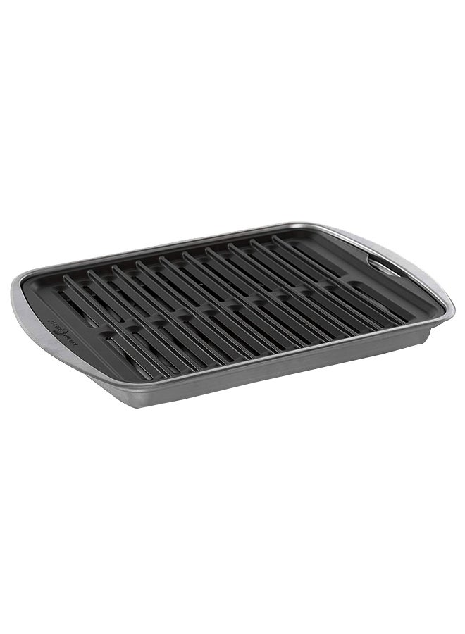 NORDICWARE Cast Grill N' Sear Oven Pan Black