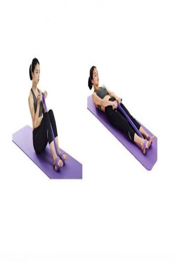 Kanteen Store High Strength Pedal Resistance Bands Fitness Crossfit Training Pull Rope Strong Stretch Body Training Fitness Tube Yoga Equipment  - Image 3