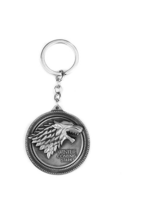 Game Of Thrones House Stark Sigil Crest Key Chain