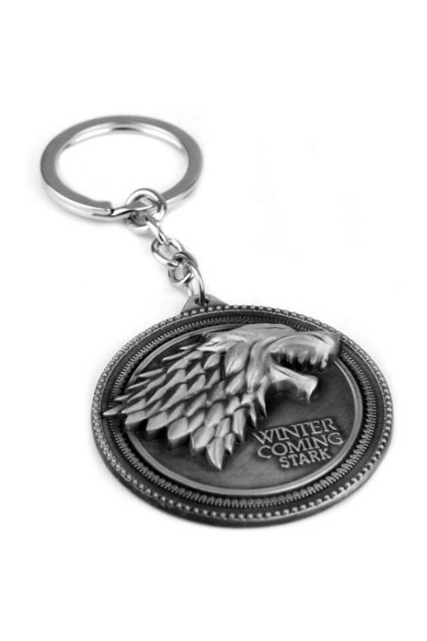 Generic - Game Of Thrones House Stark Sigil Crest Key Chain - Image 1