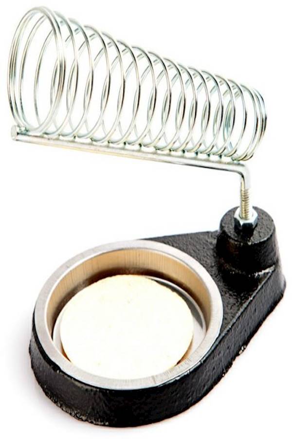 Soldering Iron Stand Holder Cleaning Pad Multicolour 