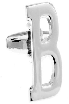 Efashion Letter B Shaped Cufflinks  - Image 2