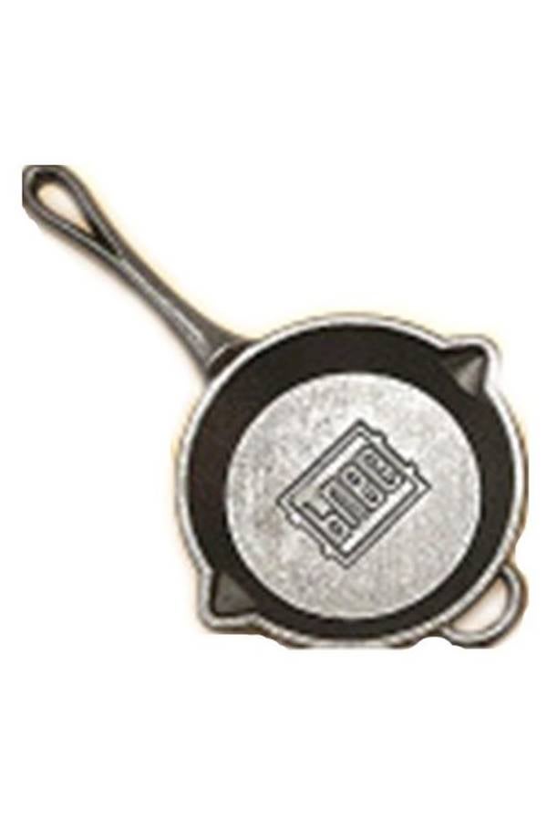 Black Pubg Frying Pan Key Chain