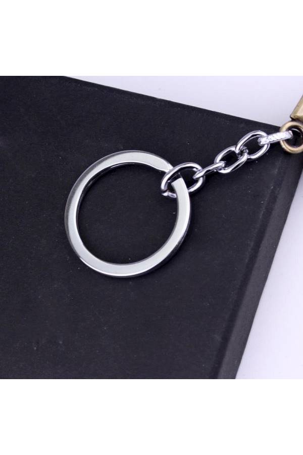 سلسلة مفاتيح أنيقة مصنوعة من خليط معدني بتصميم على شكل سهم - Image 2