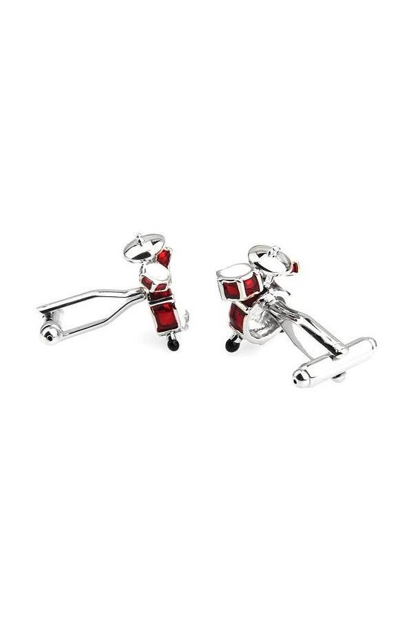 Generic - Alloy Drums Shaped Cufflinks - Image 1
