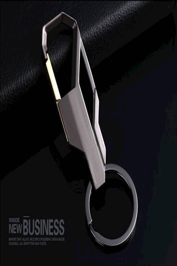 S Fashion Metal Car Key Chain - Image 5