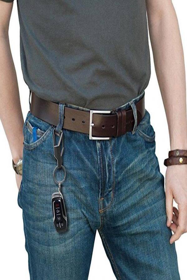 S Fashion Metal Car Key Chain - Image 3