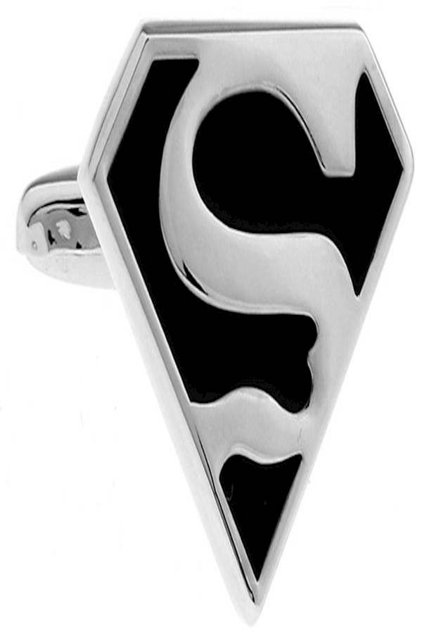 Generic - Stainless Steel Superman Logo Cufflink - Image 1