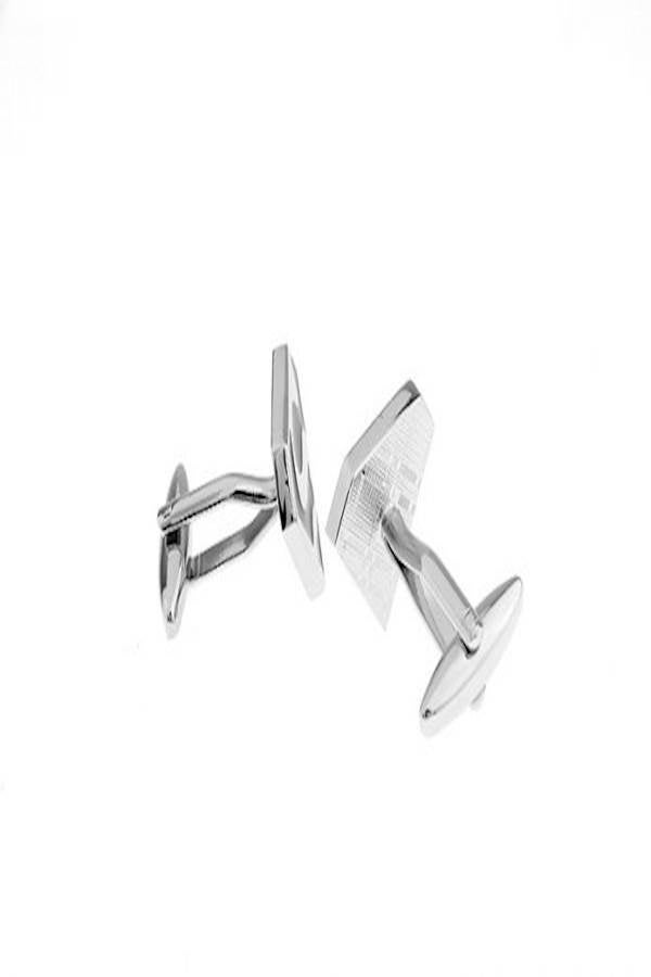 Generic - Stainless Steel Superman Logo Cufflink - Image 1