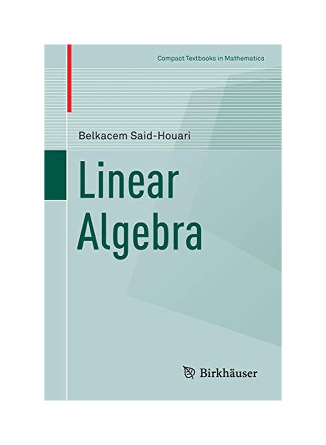 Linear Algebra Paperback English by Belkacem Said-Houari - 25 Oct 2017