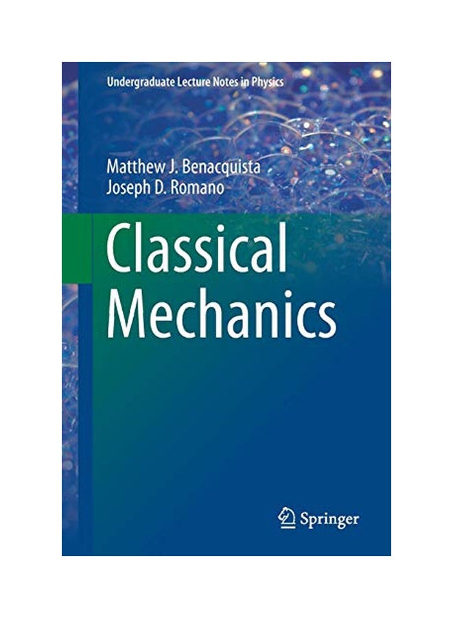 Classical Mechanics Paperback English by Matthew J. Benacquista - 19th Mar 2018 