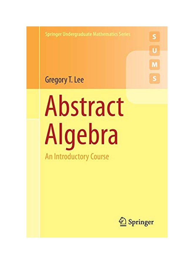 Abstract Algebra paperback english - 16th May 2018 