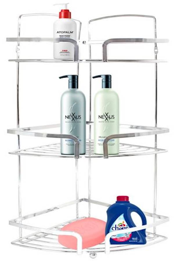 Stainless Steel Corner Shower Rack - v1555612477/N24108910A_2