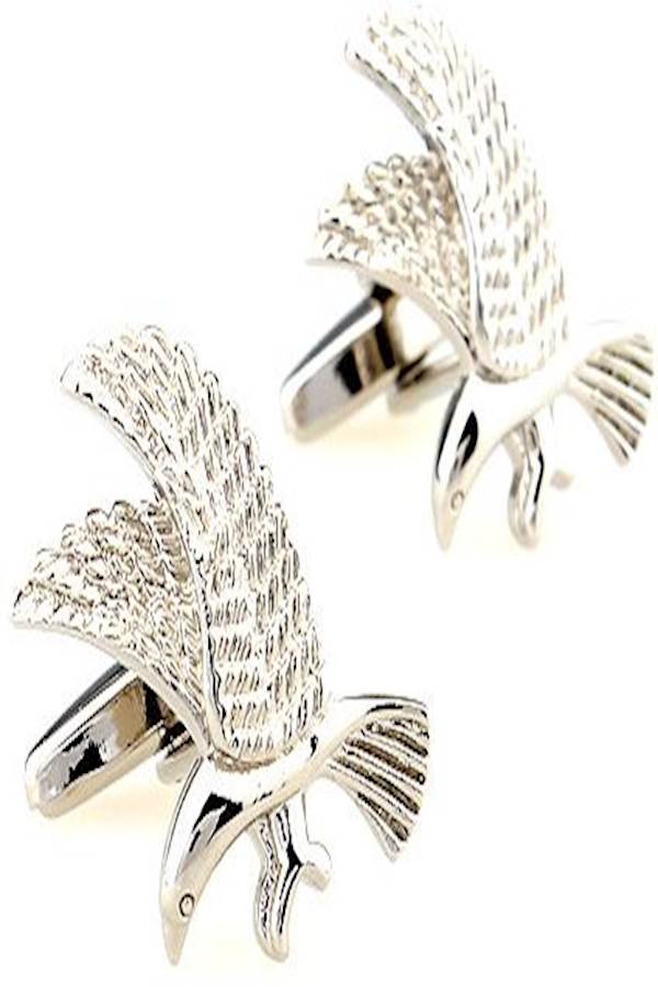 okko Stainless Steel Eagle Cufflinks  - Image 2