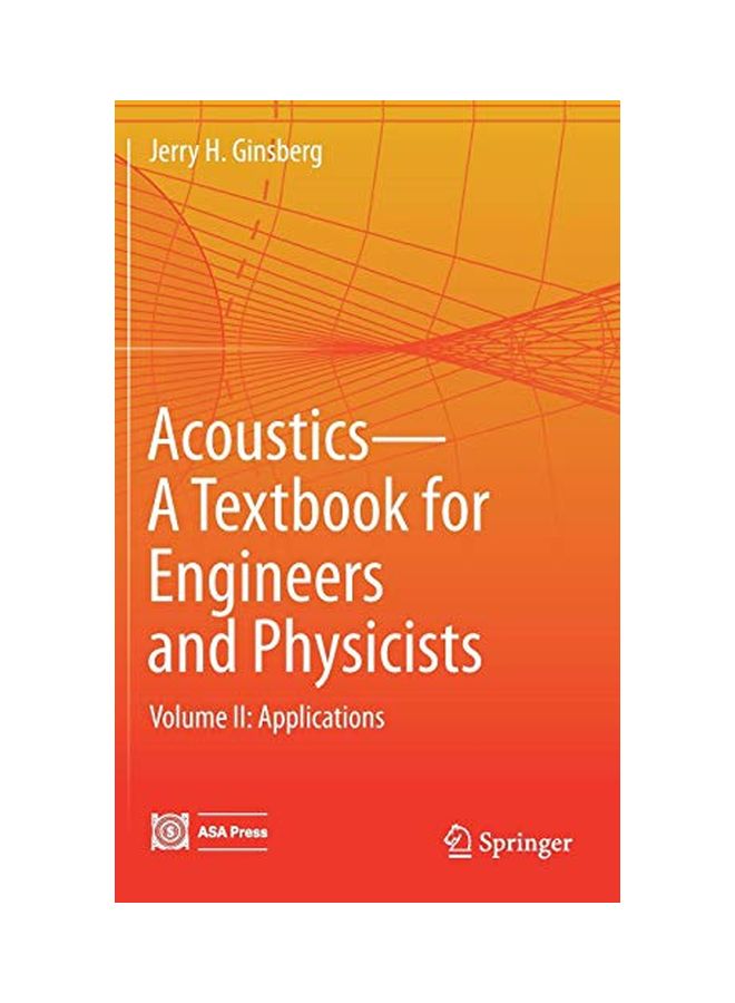 Acoustics-A Textbook for Engineers and Physicists Hardcover English by Jerry H Ginsberg 