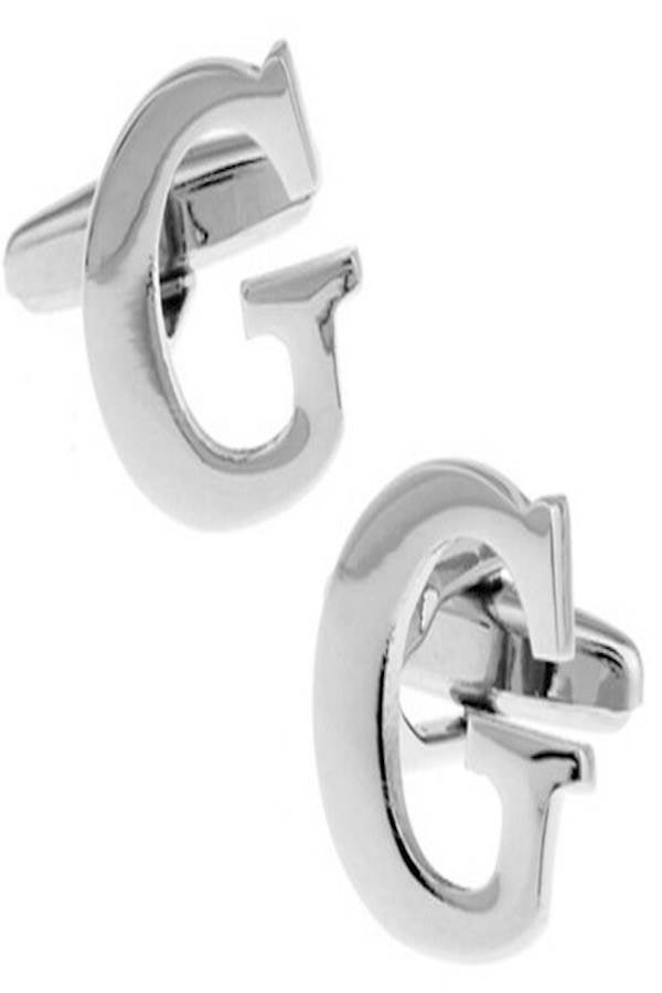 Generic - Alloy G Letter Shape Cufflinks - Image 1