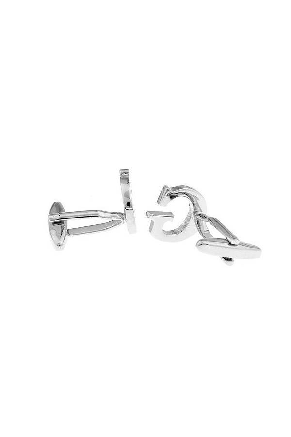 Generic - Alloy G Letter Shape Cufflinks - Image 1