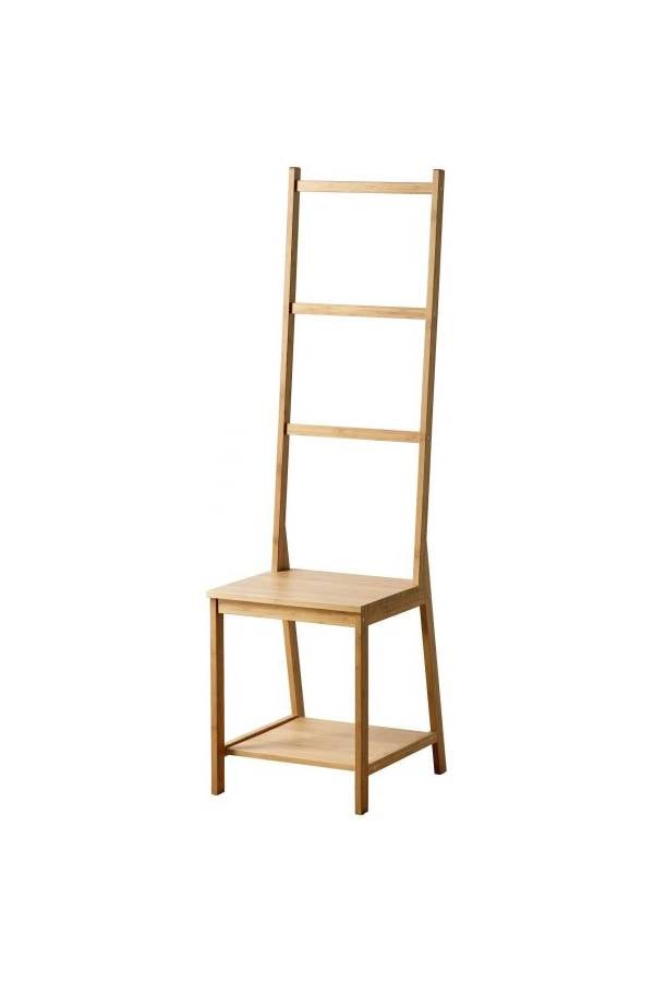 Ragrund Towel Rack Chair Bamboo Brown 