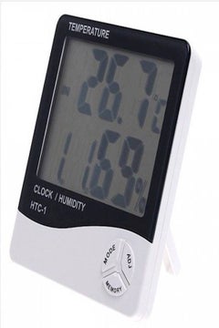 Generic Digital Temperature Humidity Meter Thermometer White 